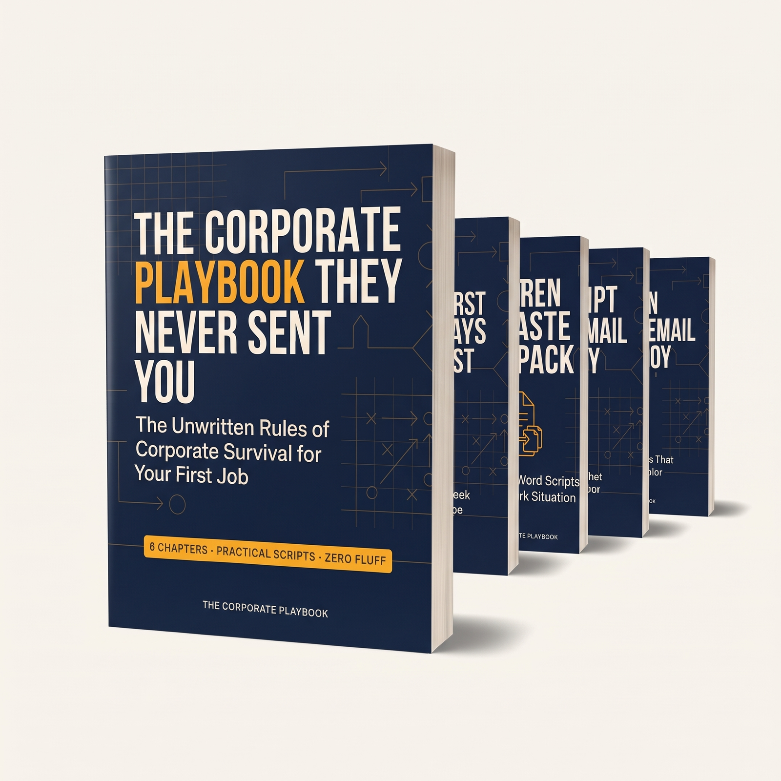Bundle mockup showing the Playbook and all 4 bonus covers